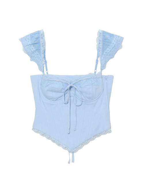 POWDER CORSET TOP (BLUE)