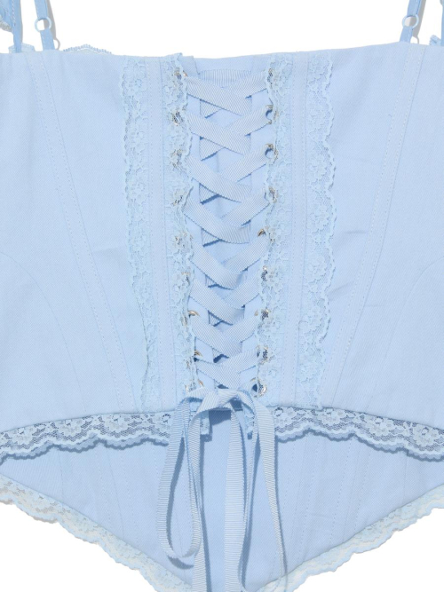 POWDER CORSET TOP (BLUE)