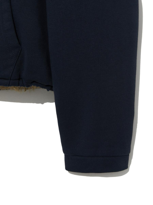 FLURRY REVERSIBLE FUR JACKET (NAVY)