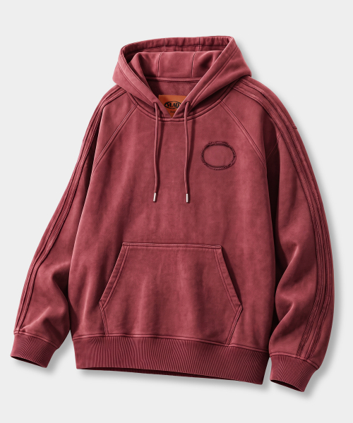VLAD PIGMENT TRACK HOODED T-SHIRT_3 COLOR