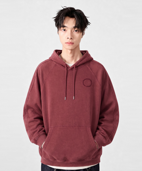 VLAD PIGMENT TRACK HOODED T-SHIRT_3 COLOR
