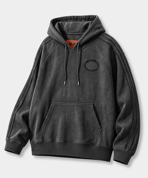 VLAD PIGMENT TRACK HOODED T-SHIRT_3 COLOR