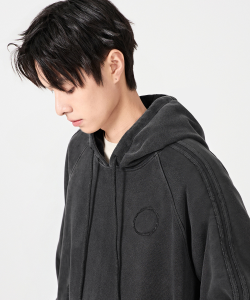 VLAD PIGMENT TRACK HOODED T-SHIRT_3 COLOR