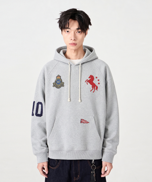 VLAD PIGMENT MUSTANG HOODED T-SHIRT_2 COLOR