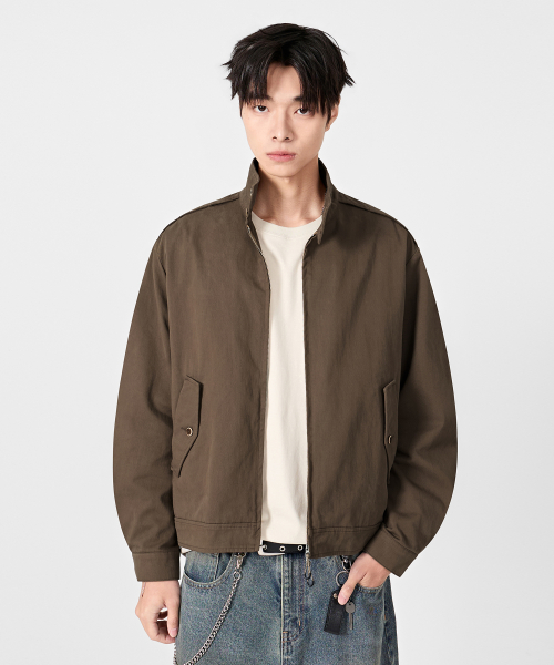 2WAY ESSENTIAL HARRINGTON JACKET_(C/N WASHED) 4 COLOR