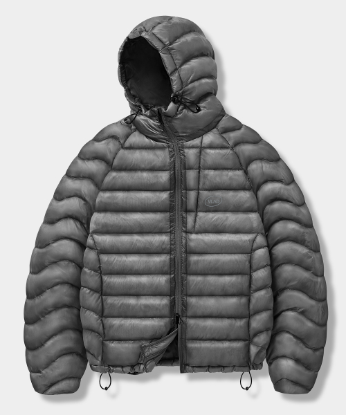 LIGHT SHELL LIGHTWEIGHT PCK DOWN JACKET_RIPSTOP GRAY