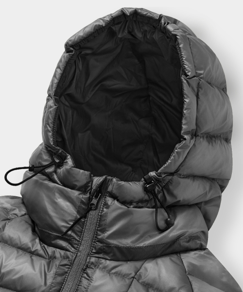 LIGHT SHELL LIGHTWEIGHT PCK DOWN JACKET_RIPSTOP GRAY
