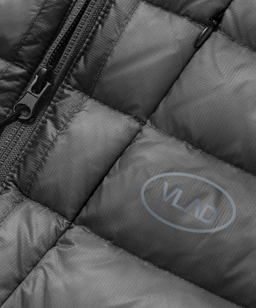 LIGHT SHELL LIGHTWEIGHT PCK DOWN JACKET_RIPSTOP GRAY