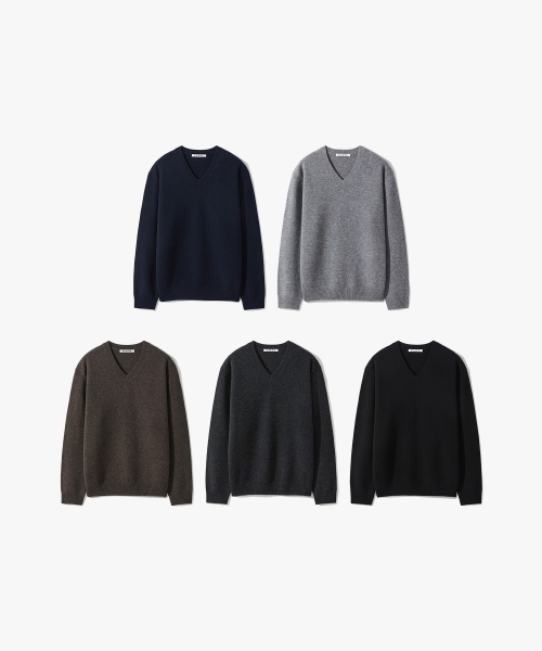 100 Fine Merino Wool Knit (2 Types)