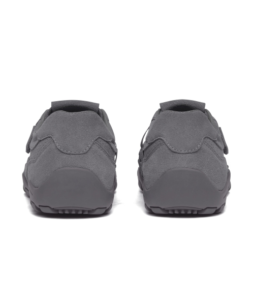 ZANE X-STRAP SNEAKERS(SUEDE) - TEAL GREY