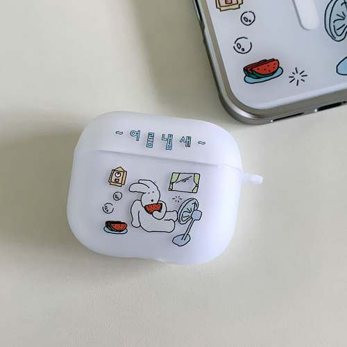 여름냄새 에어팟 버즈 케이스