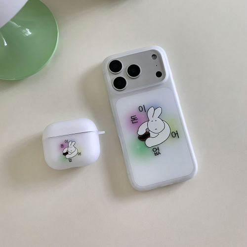 Rabbit No Money Translucent Phone Case