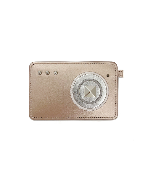 CAMERA CARD WALLET PINK