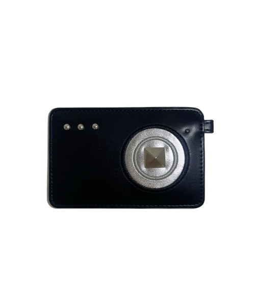 CAMERA CARD WALLET BLACK