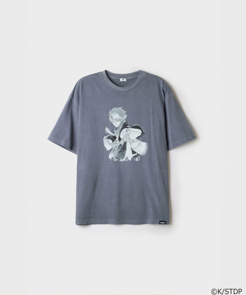 BLEACH Short Sleeve T Shirt (Charcoal)_SPRLG49U05