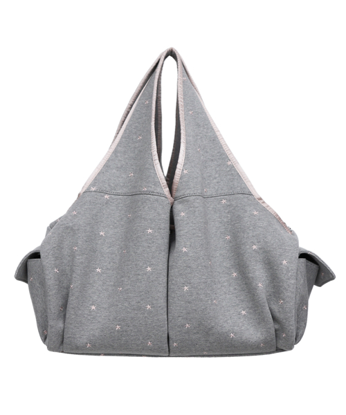 Bow Shoulder Bag (Pink Star)