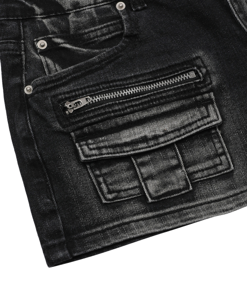 SAINT ANGEL POCKET WASHING SHORTS