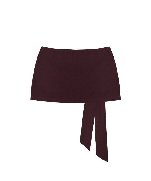 Colette Slim Glam Mini Skirt_Purple