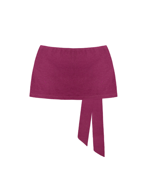 Colette Slim Glam Mini Skirt - Pink