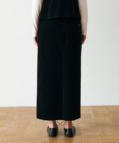 Moire Maxi Skirt_3colors
