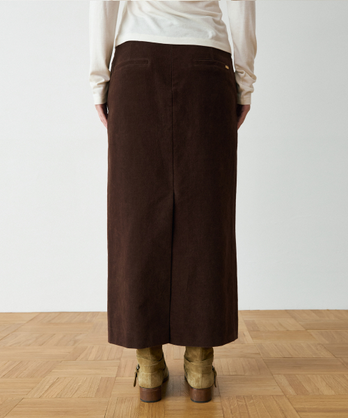Moire Maxi Skirt_3colors