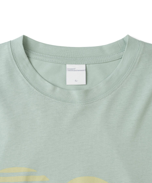 TCM hum long sleeve (grey green)