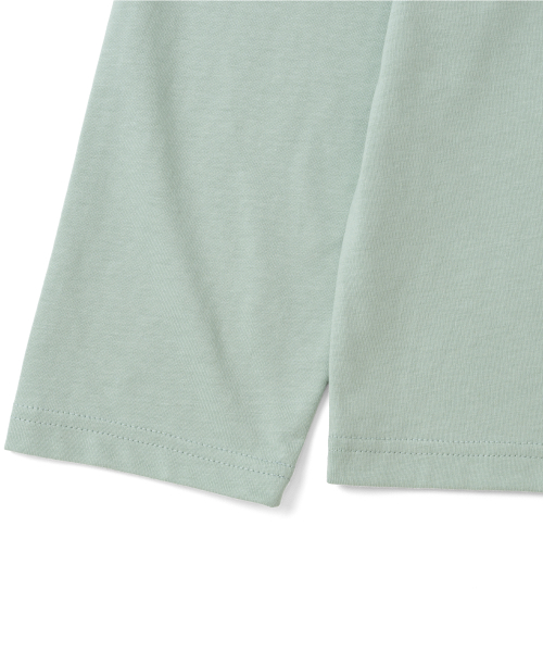 TCM hum long sleeve (grey green)
