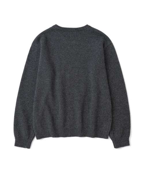 TCM starfish mini logo multi knit (charcoal)