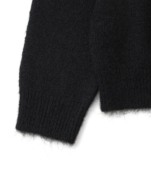 TCM starfish logo contrast knit (black)