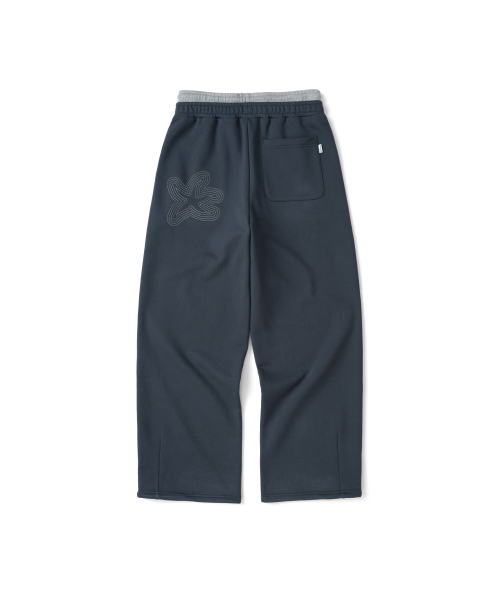 TCM layered sweatpants (navy)
