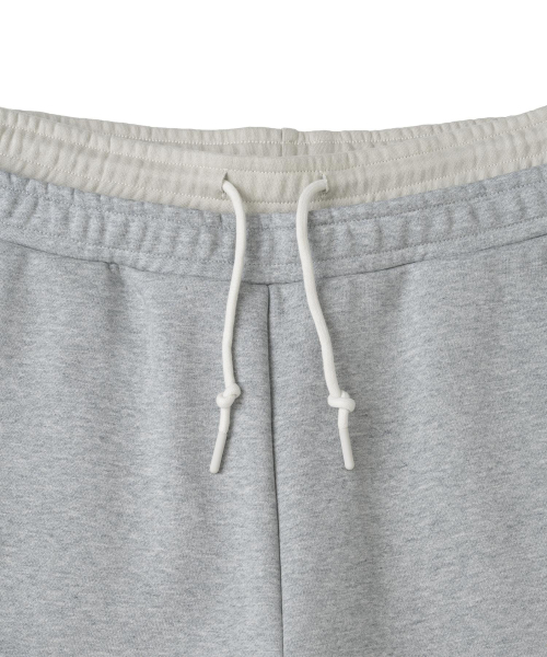 TCM layered sweatpants (melange grey)