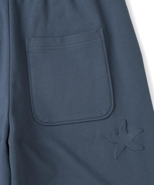 TCM bubble star sweat pants (dusty blue)