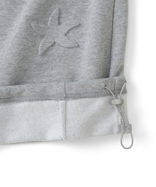 TCM bubble star sweat pants (melange grey)