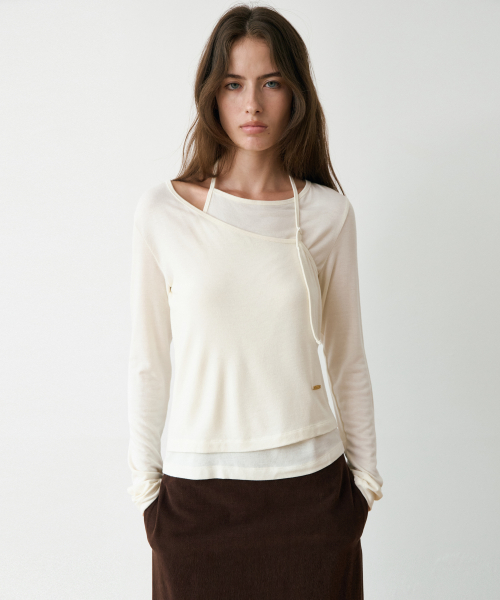 Rohen Halter Neck T-Shirt_2colors
