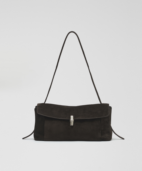 Sac Amelie Suede_Deep Brown