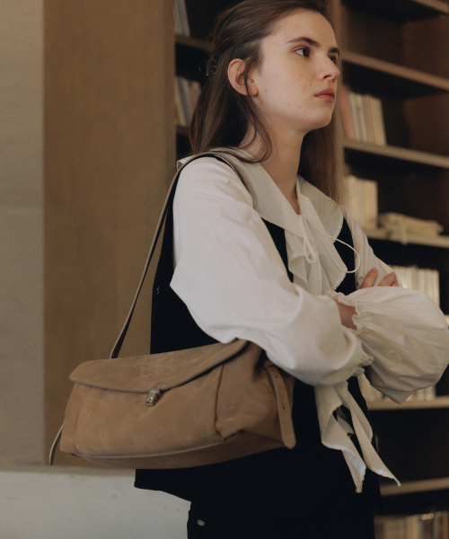 Sac Amelie Suede_Beige