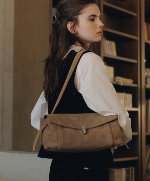 Sac Amelie Suede_Beige