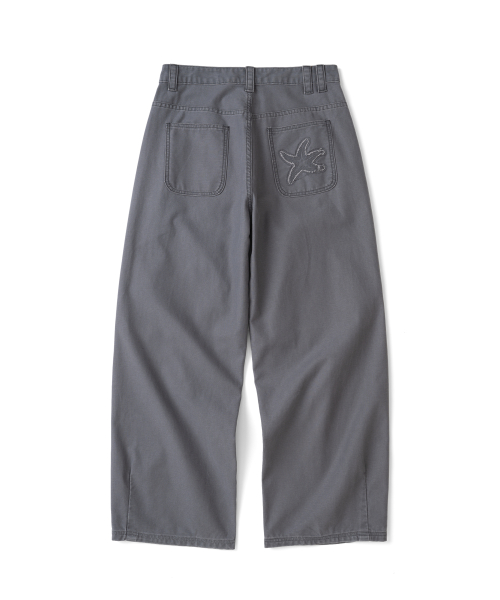 TCM vintage starfish chino pants (charcoal)