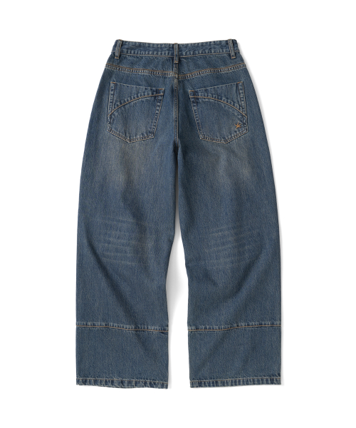 TCM stitch denim pants (blue)