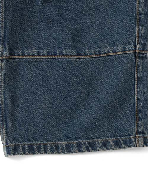 TCM stitch denim pants (blue)