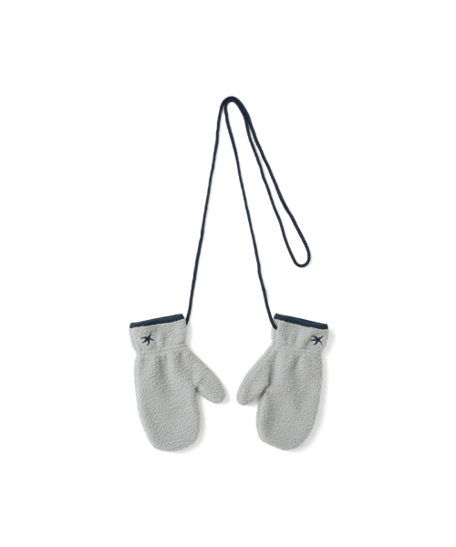 TCM fleece mittens (grey)