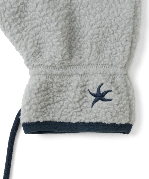 TCM fleece mittens (grey)