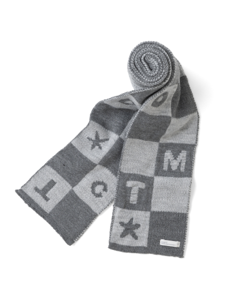TCM tcdmt checker board muffler (melange grey)