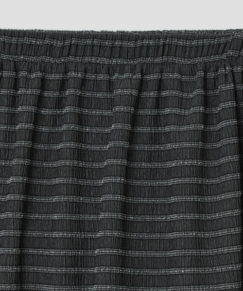 Layered Lace Skirt [Charcoal]