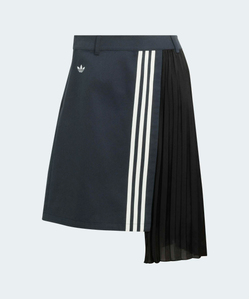 PLEAT SKIRT BLACK