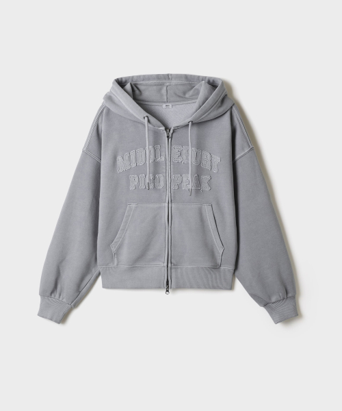 MIDDLEBURY 피그먼트 후드집업_SPMZG49GY0