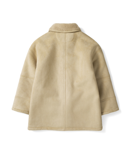 TCM half shearling coat (beige)