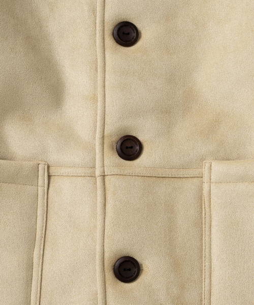 TCM half shearling coat (beige)