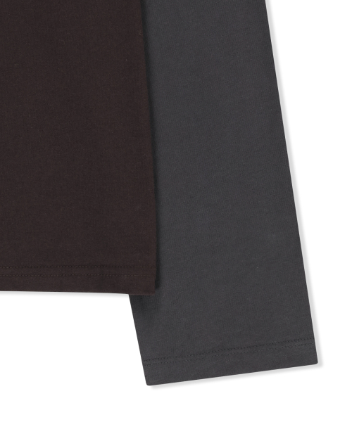 TONAL BLOCK LOGO TOP IN BROWN