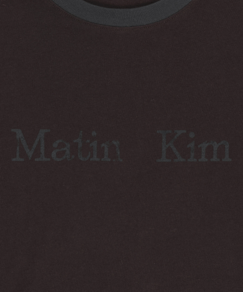 TONAL BLOCK LOGO TOP IN BROWN